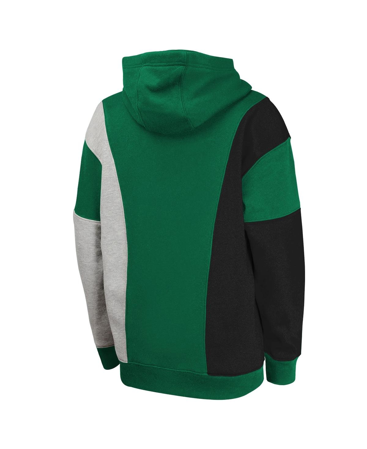 Outerstuff Big Boys And Girls Green Boston Celtics Ace In The Hole Pullover Hoodie In Green