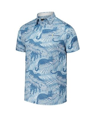 Men's Blue The Players Party Animal Polo Shirt