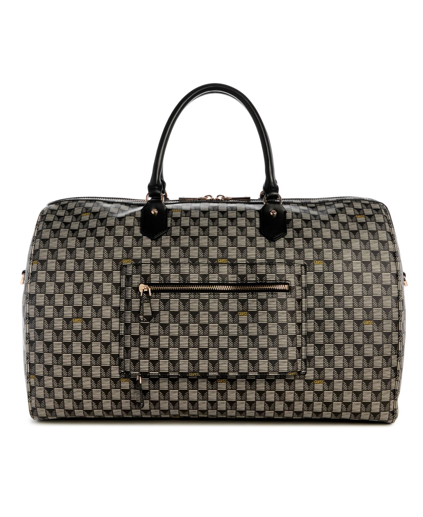 Женская сумка GUESS G Wave Weekender Large Duffel, цвет: Чёрный — фото 2