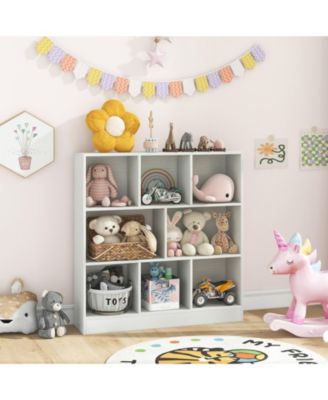 41 Inches 8-Cube Freestanding Bookcase for Kids