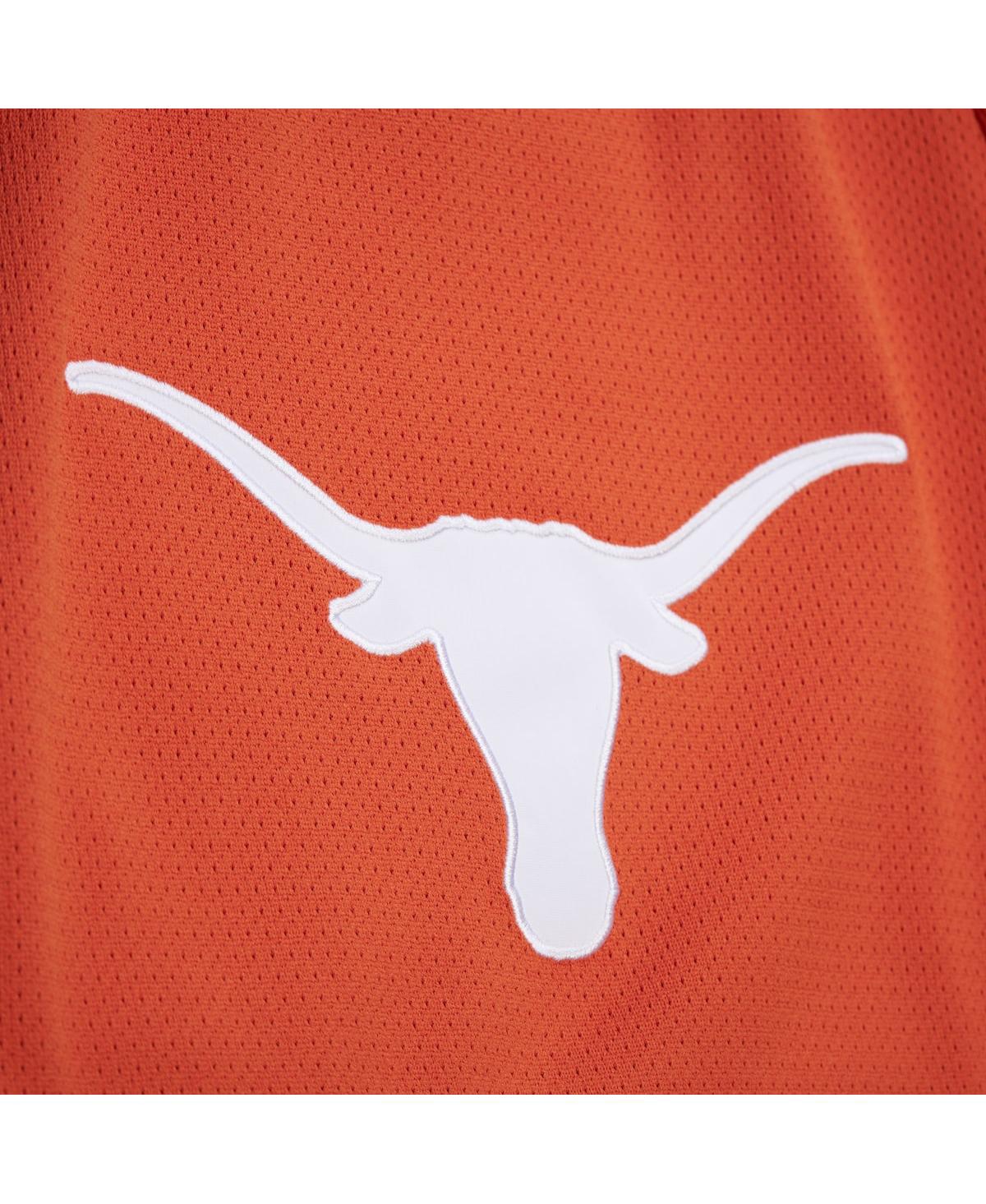 Mitchell & Ness Burnt Orange Texas Longhorns Team Origins Mesh Shorts In Orange