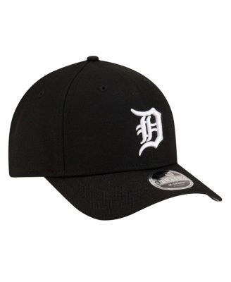 Men's Black Detroit Tigers Player Replica 9Forty Adjustable Hat