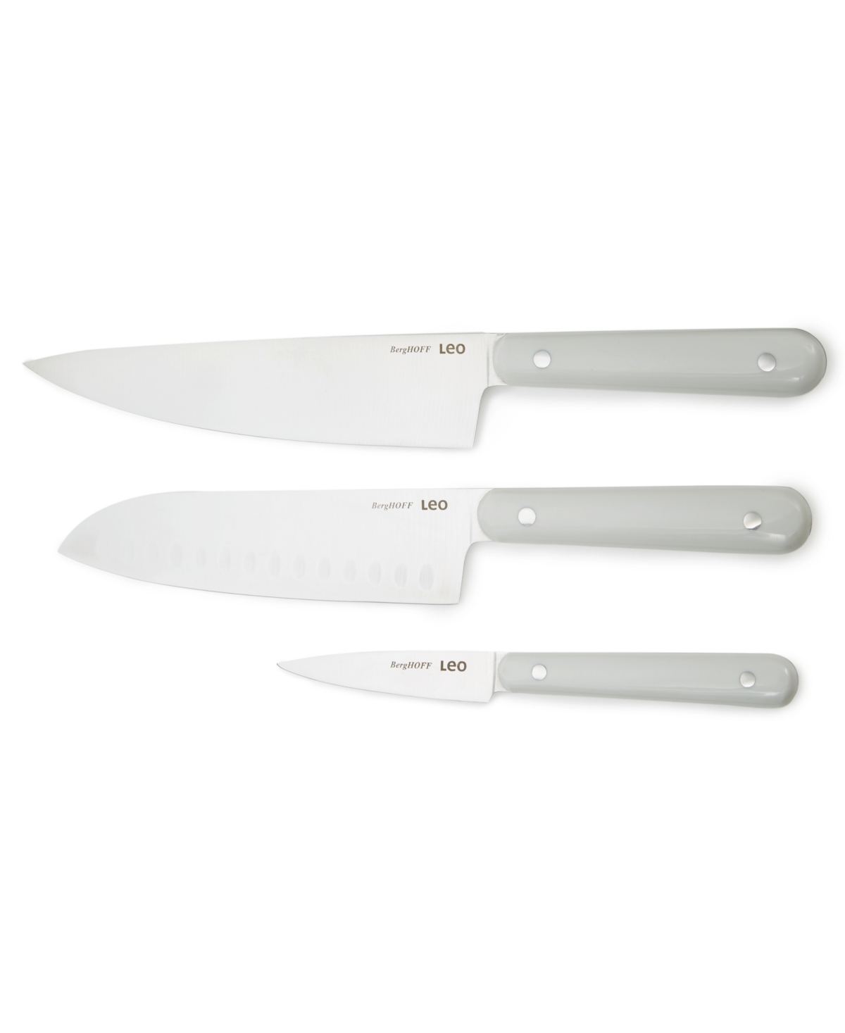 Berghoff Leo Glints 3-piece Cutlery Set In Spirit