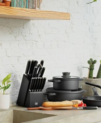 Leo Graphite 13-Piece Knife Block Set