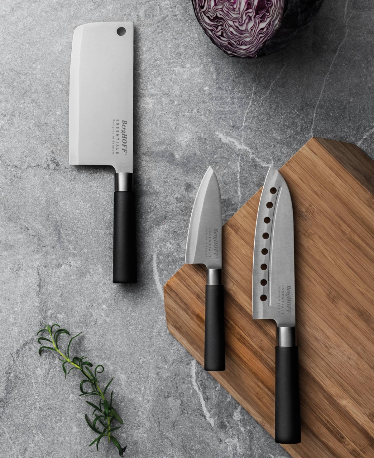 Berghoff Dina Codon 6.75" Cleaver In Black