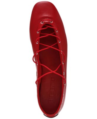 Women's Pointe Lace-Up Flats