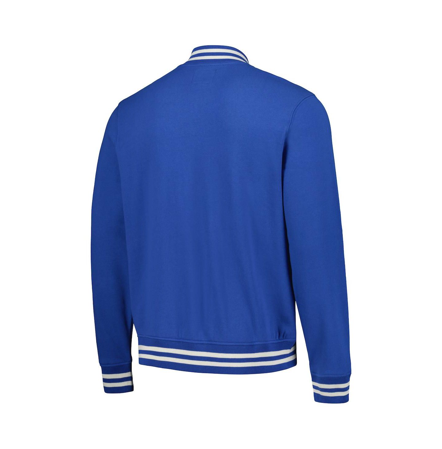 Мужские куртки '47 Brand Royal Atlanta Braves Pack Pro Camden Full-Zip Track — фото 3