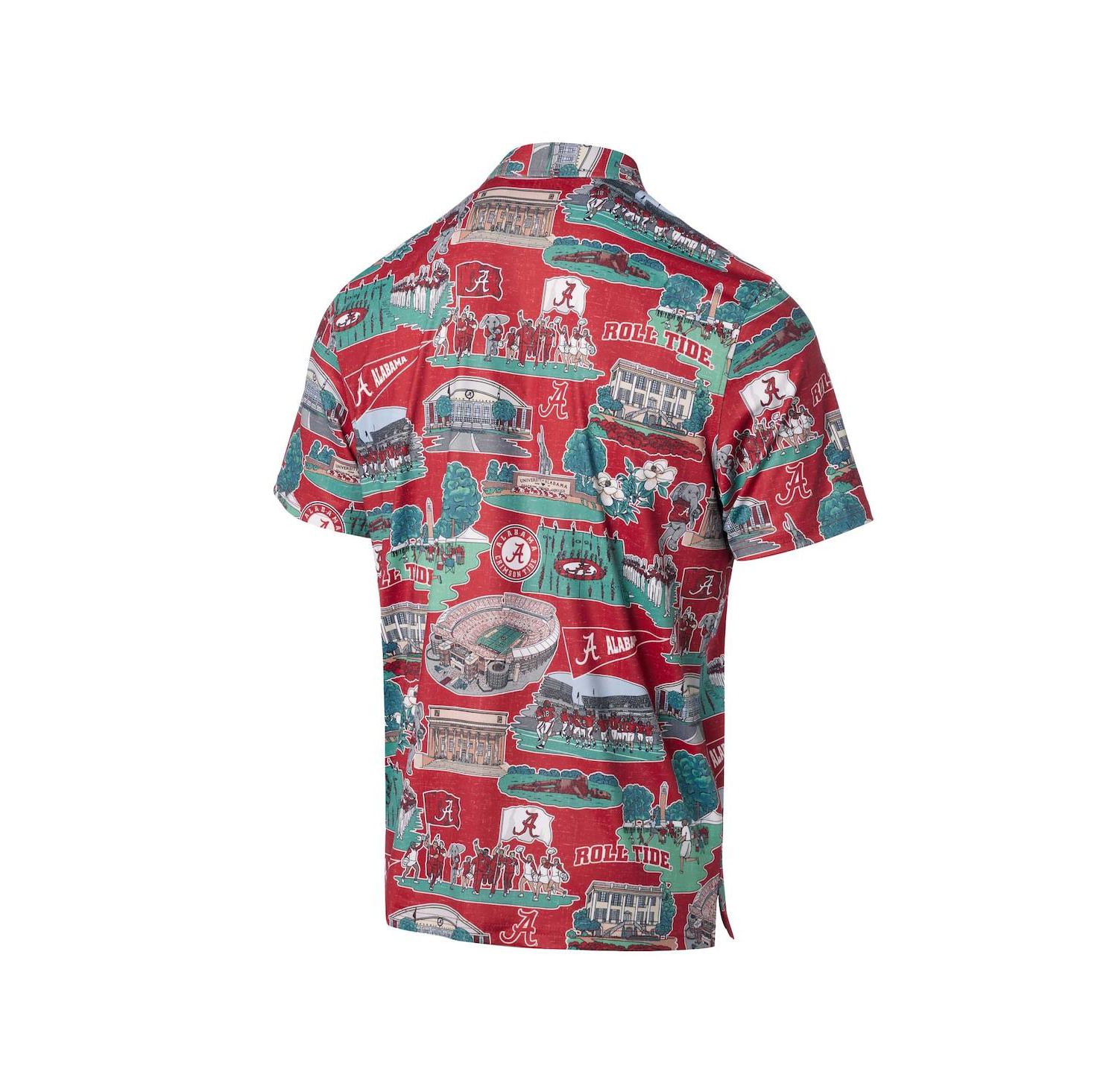 Men's Crimson Alabama Crimson Tide Scenic Polo Shirt