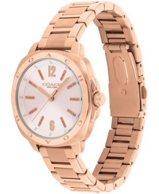 Women's Kitt Rose Gold Stainless Steel Bracelet Watch, 34mm