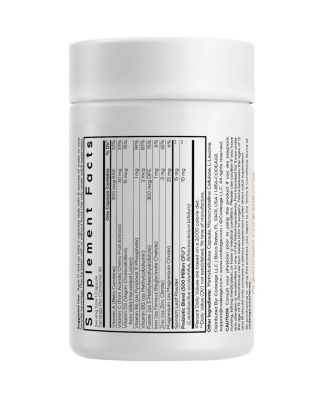 Teen Multivitamin - Vitamins A, C, D3, B6, B12, Folate, Zinc, Magnesium, Iron, Probiotics, Fermented Spinach - Multivitamins for Teenage Boys and Girls - Non-GMO, Gluten-Free - 30 Capsules