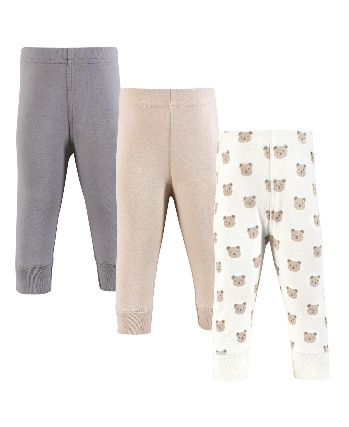 Hudson Baby Boys Unisex 3Pk Pants