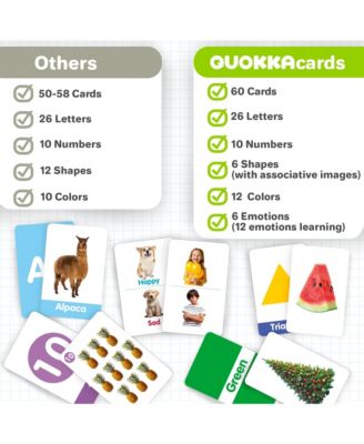 Flash Cards for Kids – Speech Therapy Vocabulary Math Phonics
