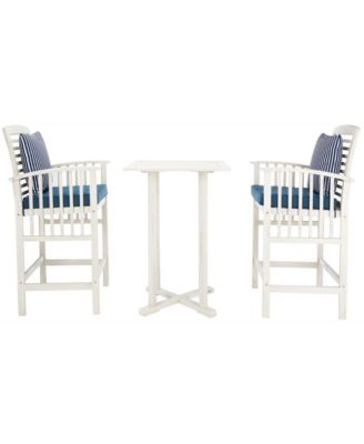 Pate 3 PC Bar Height Outdoor Bistro Set