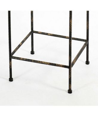 Scrolled Plant Stand with Square Top for Elegant Indoor and Outdoor Display