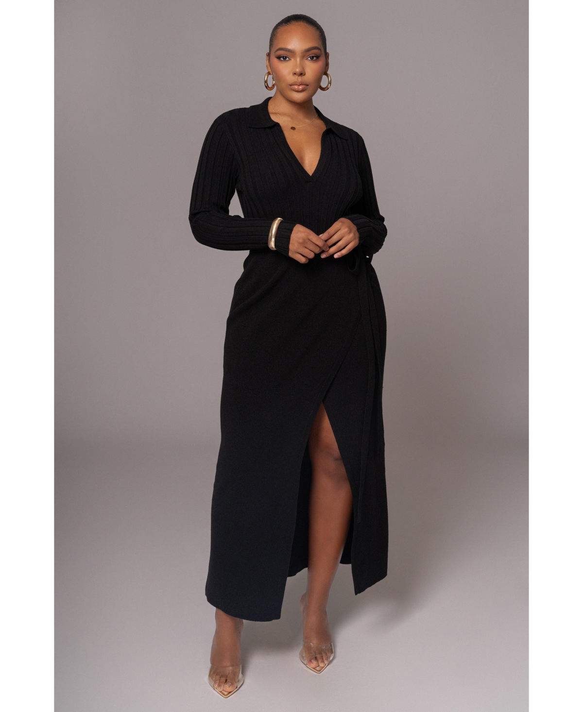 Women's Emma Knit Maxi Dress - Chocolate