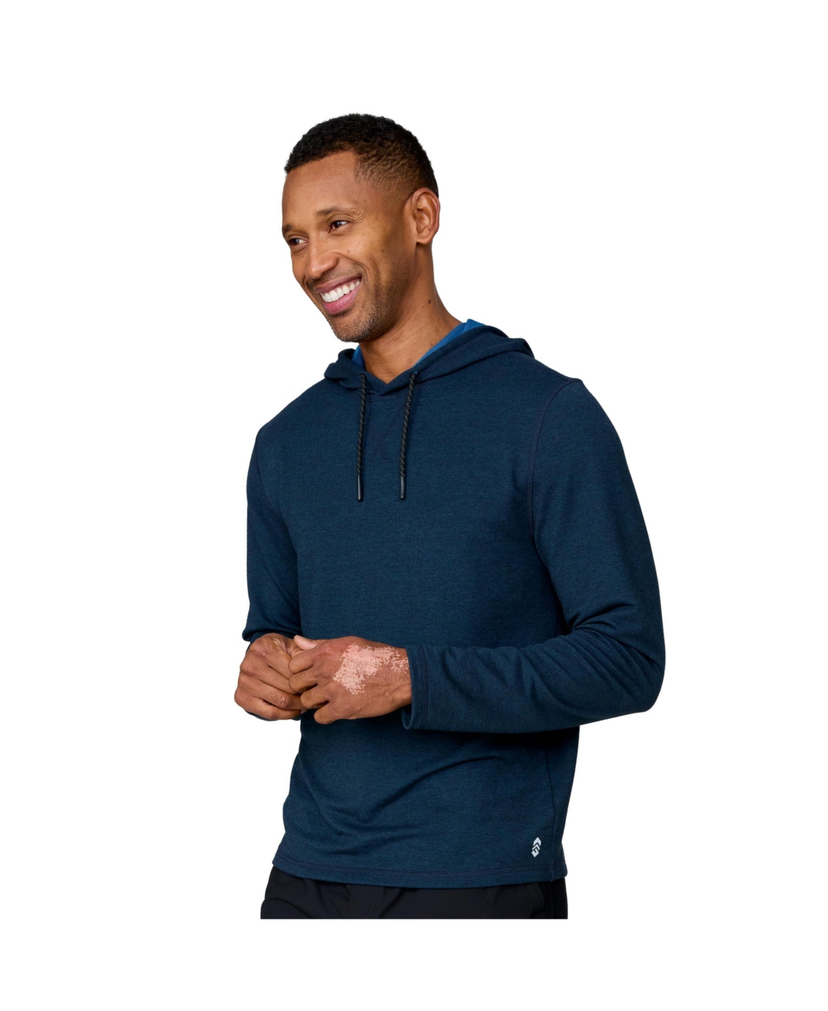 Men's Heather Terry Hoodie - Moon heather