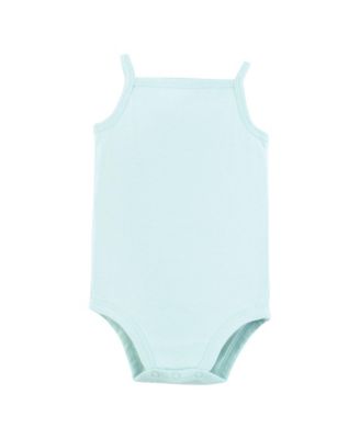 5Pk Natural Sleeveless Bodysuits