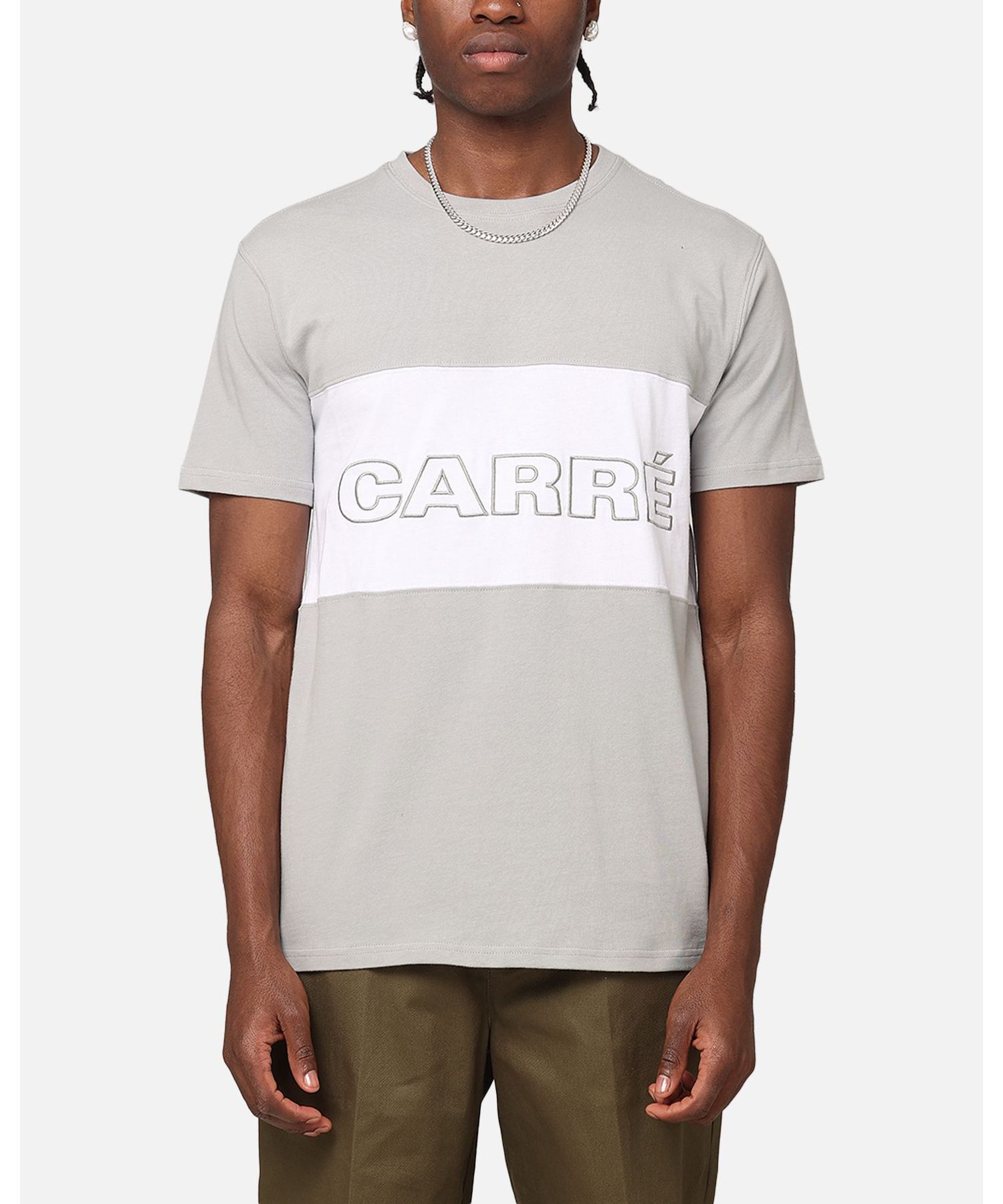 Men's Boost Panel T-Shirt - Maroon/White/Black S
