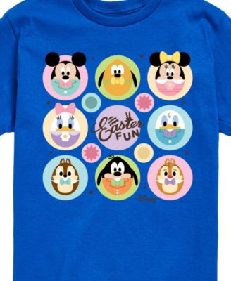 Big Boys Mickey Easter Characters Graphic T-Shirt