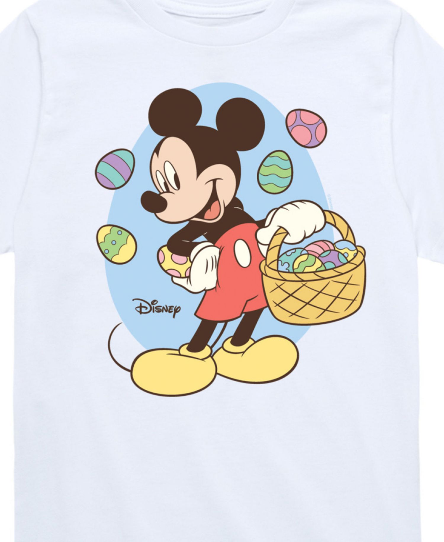 Big Boys Mickey Easter Basket Graphic T-Shirt