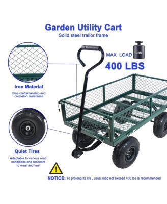 Cart Garden cart trucks make it easier to transport firewood