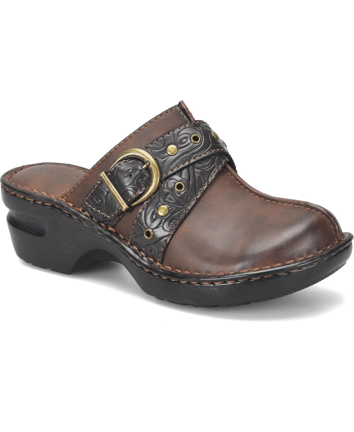 B.o.c. Women's  Karley Clog Slip-on Mules In Dark Brown