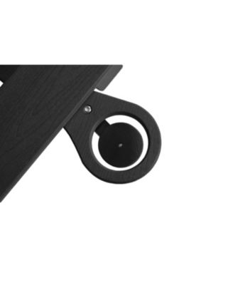 Streamdale 3-Piece Patio Lounge Set, Grey, Chaise Lounges with Table, Wheels & Cup Holder