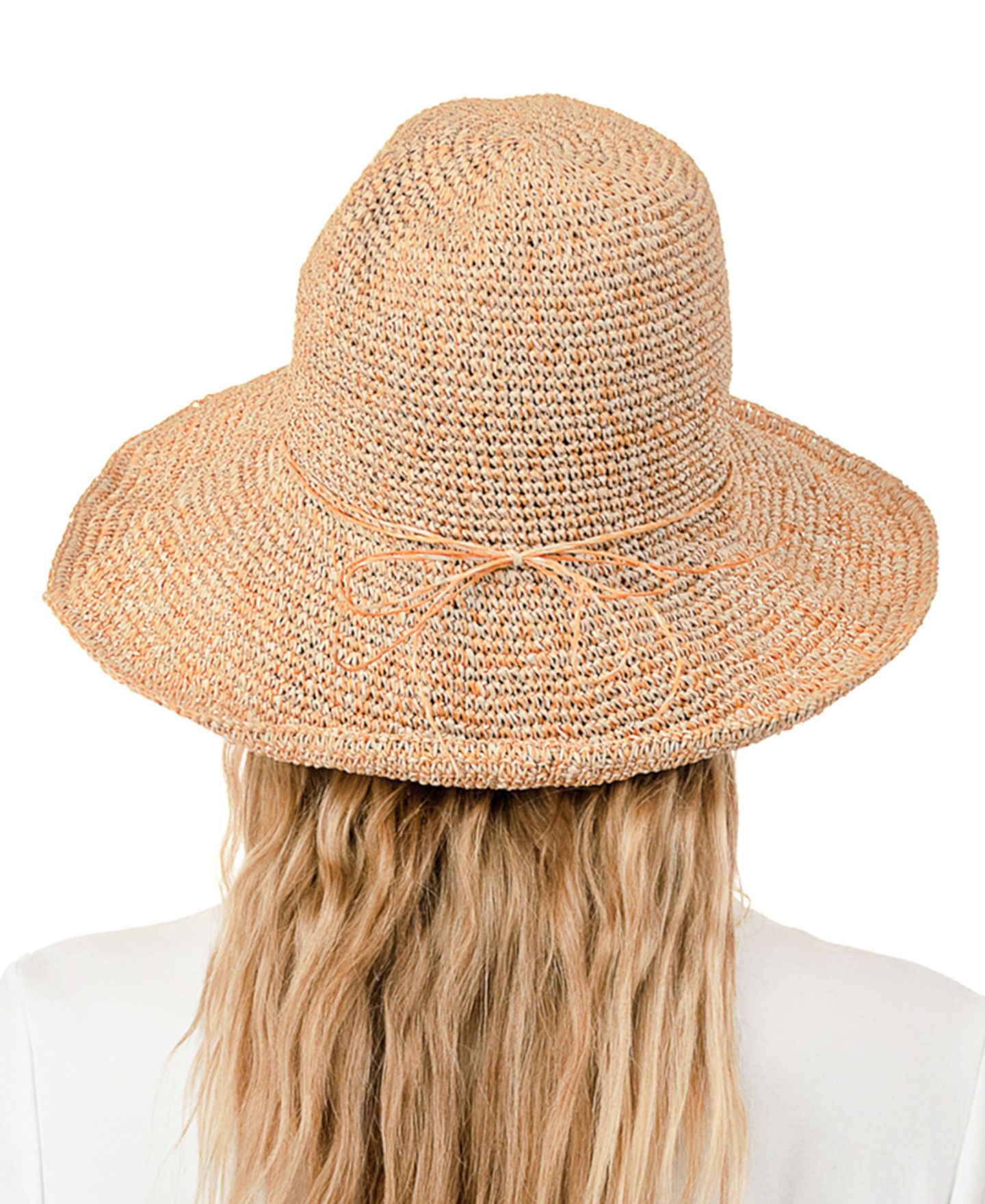 Женская панама Marcus Adler Packable Straw Bucket Hat, цвет: Натуральный — фото 2