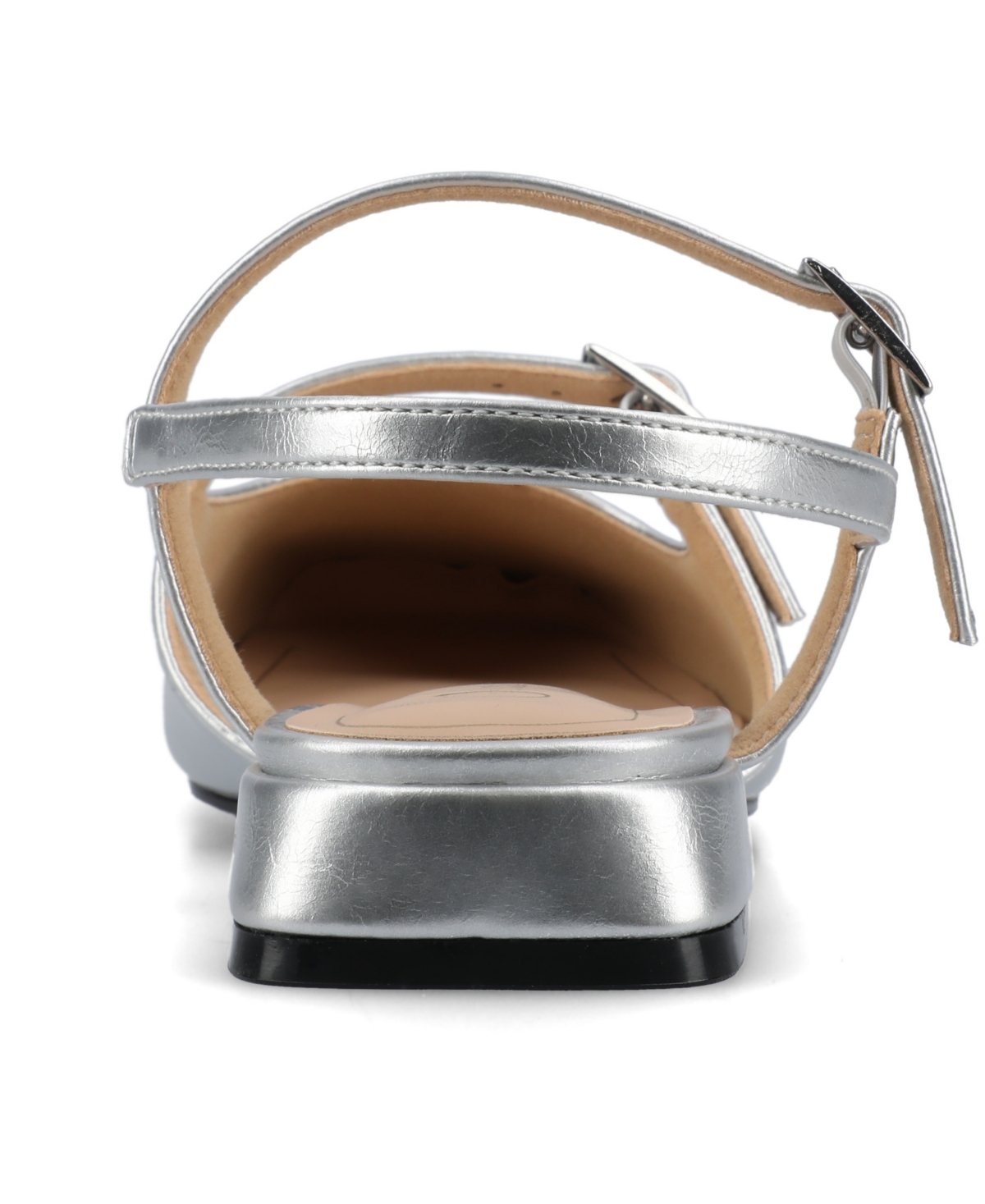 Journee Collection Gretchenn Womens Square Closed Toe Mary Jane Shoes In Gray