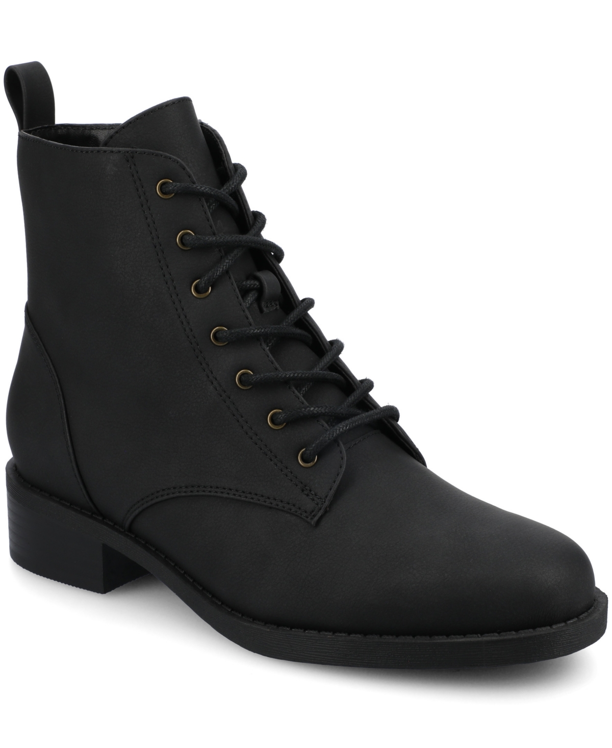 Journee Collection Kodah Ankle Boot- Wide Width Available In Animal Print