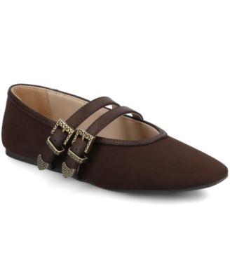 Women's Florene Double Mary Jane Buckle Flats