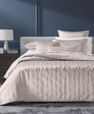 Hotel Collection Glint 3-pc. Coverlet Set, King, Exclusively At Macy's In Charcoal