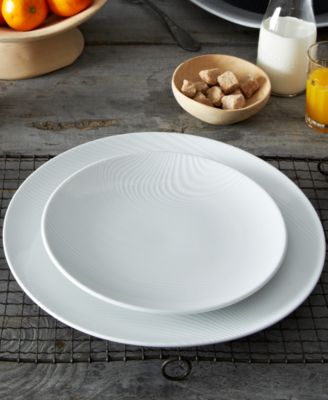 Colorscapes White-on-White Dune 4-Pc. Coupe Place Setting