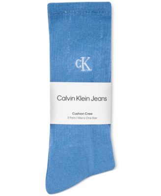 Men's Cushioned Crew Socks, 3-Pack