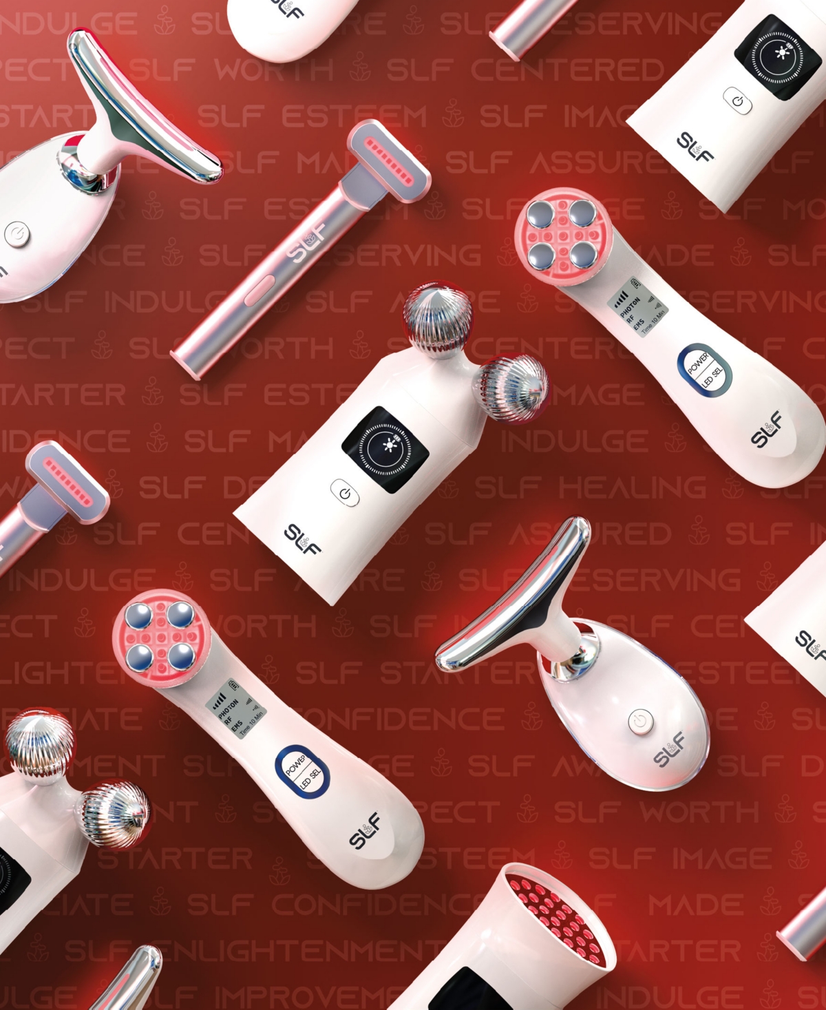 Tzumi Slf Radio Frequency Microcurrent Facial Device & Massager Tool In White