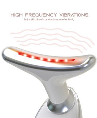 Pulse Red Light Therapy Skin Rejuvenator, Rechargeable Multi Color Light Therapy for Face