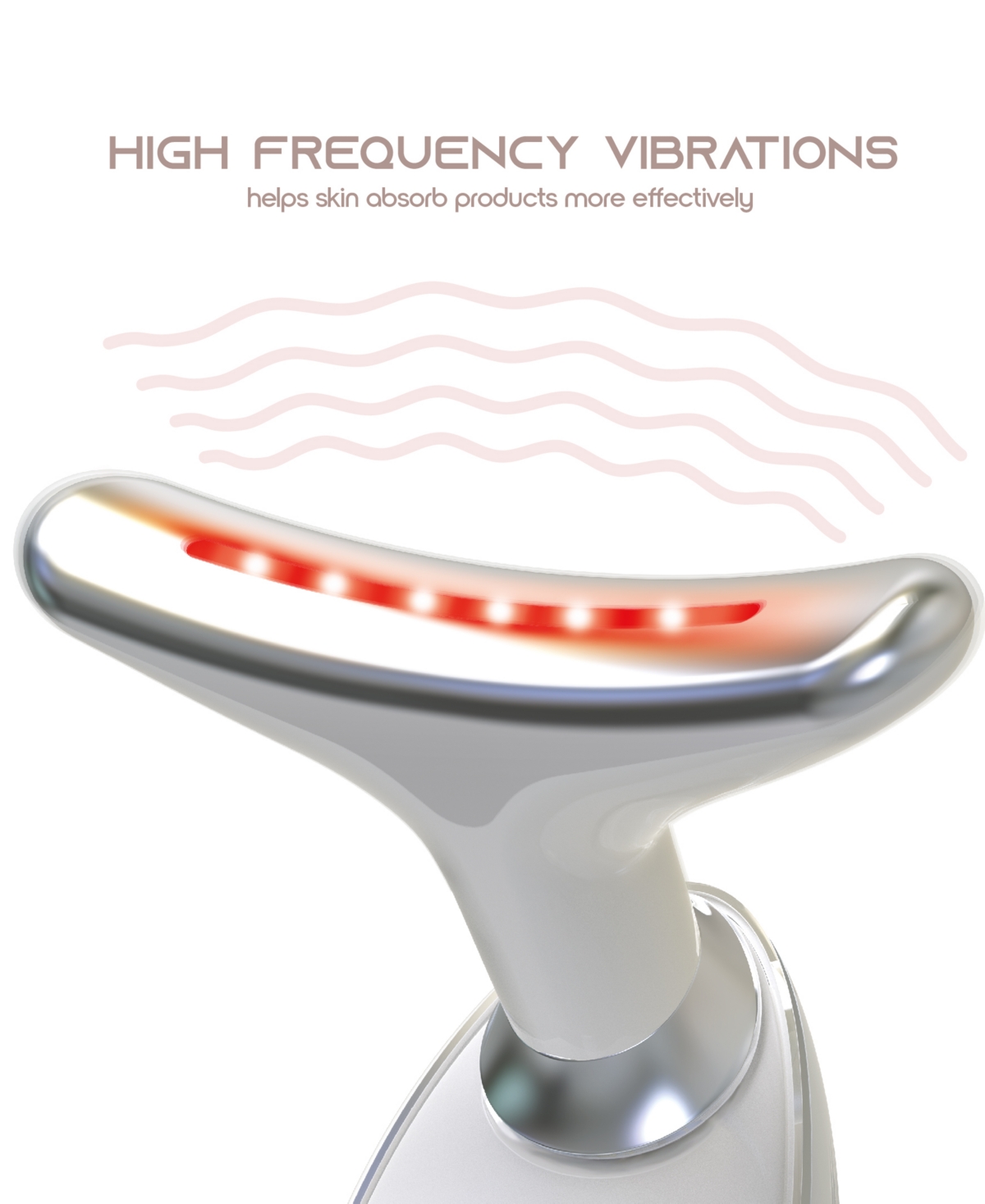Tzumi Slf Pulse Red Light Cordless Skin Rejuvenator In White