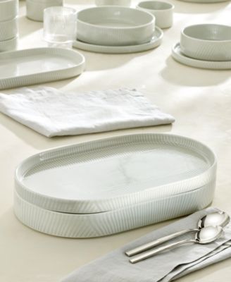 Modulus Serving Platter & Bowl Set