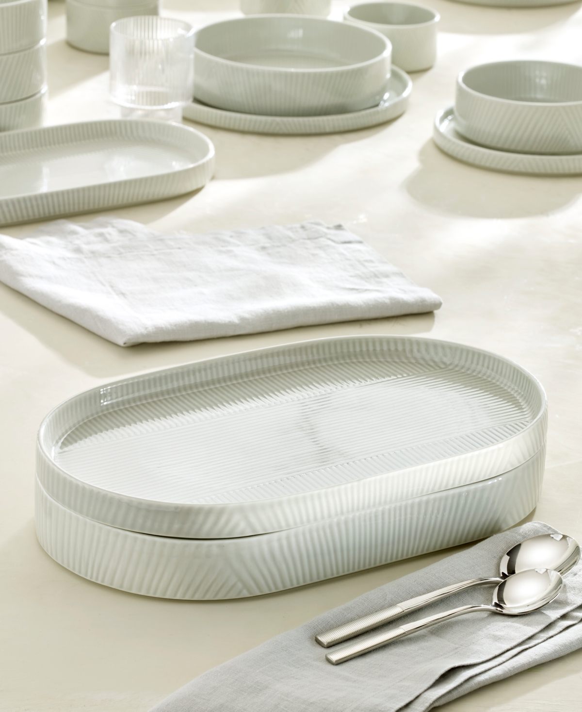 Lenox Modulus Serving Platter & Bowl Set