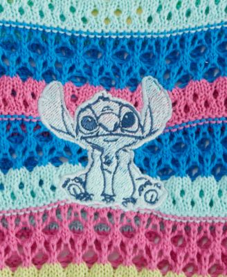 Toddler and Little Girls Crochet With Fringe Hem Dress