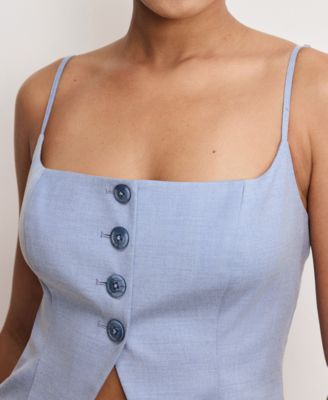 Women's Twill Suiting Cami Top