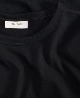 Women's Essential Crewneck T-Shirt, Exclusively at Macy's