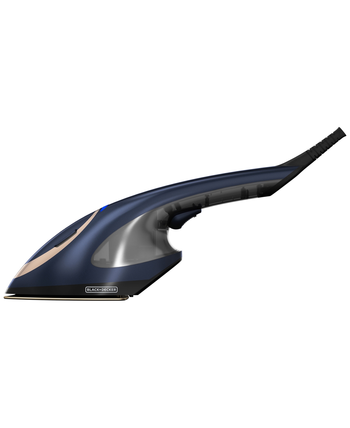 Black & Decker Press Steam 2-in-1 Iron And Steamer In Blue Navy,bronze,black