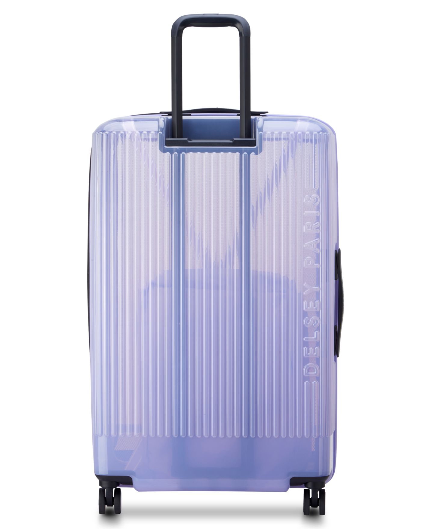 Чемодан florence by mills x Delsey Paris Gotta Glow Large Hardside Check-In Spinner, цвет: Фиолетовый — фото 7