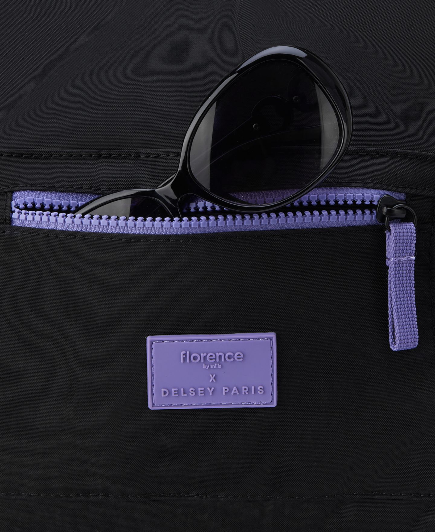 Женская сумка florence by mills x Delsey Paris Yours Truly Bucket, цвет: Чёрный — фото 8