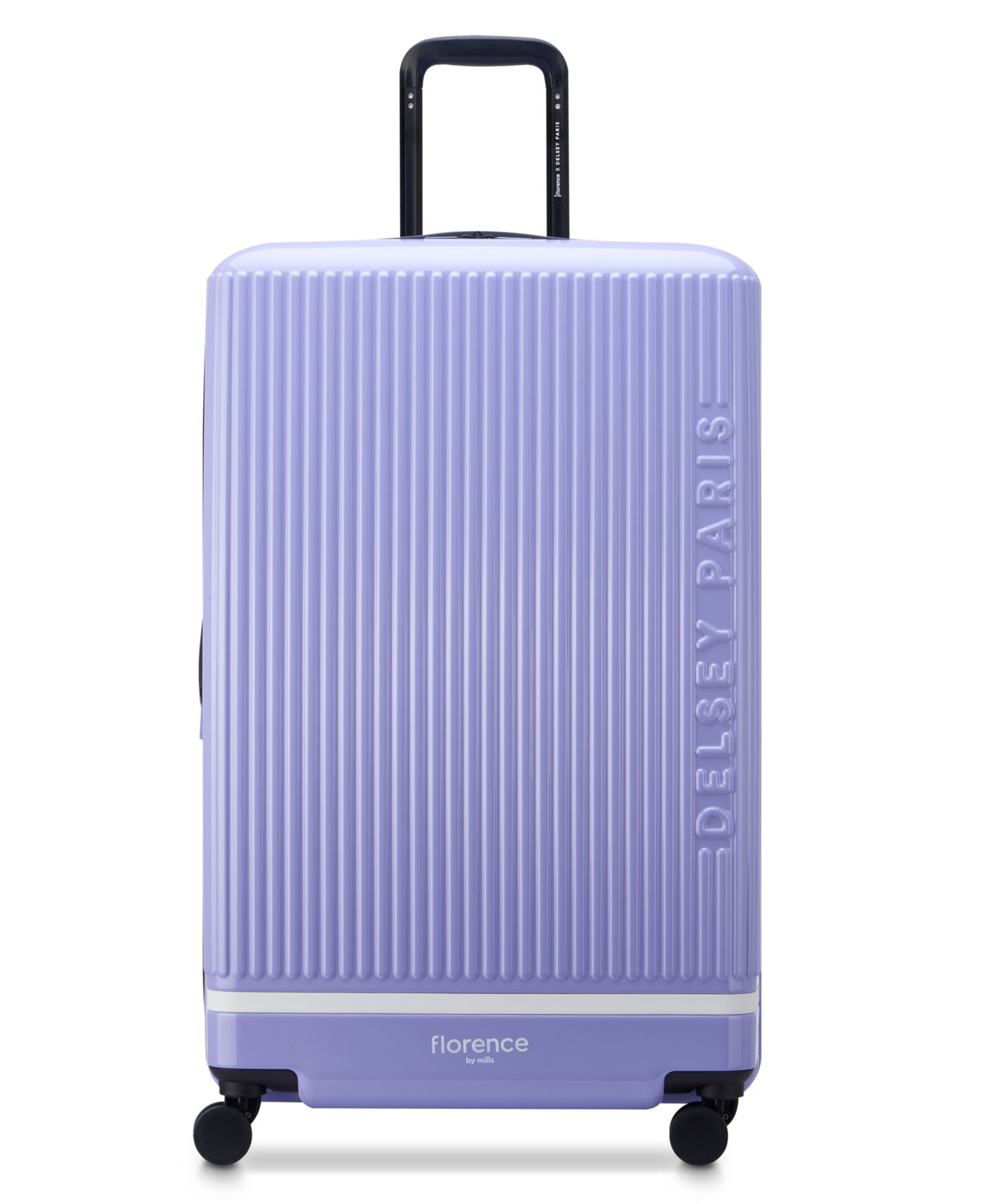 Чемодан florence by mills x Delsey Paris Spin Me Away Large Check-in Spinner, цвет: Лавандовый — фото 1