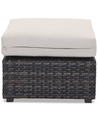 Ember Outdoor Ottoman, Created for Macy's