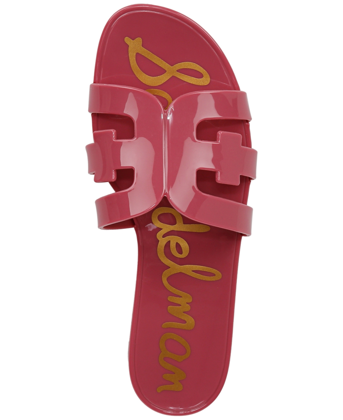 Sam Edelman Women's Bay Jelly Slide Flat Sandals In Pink