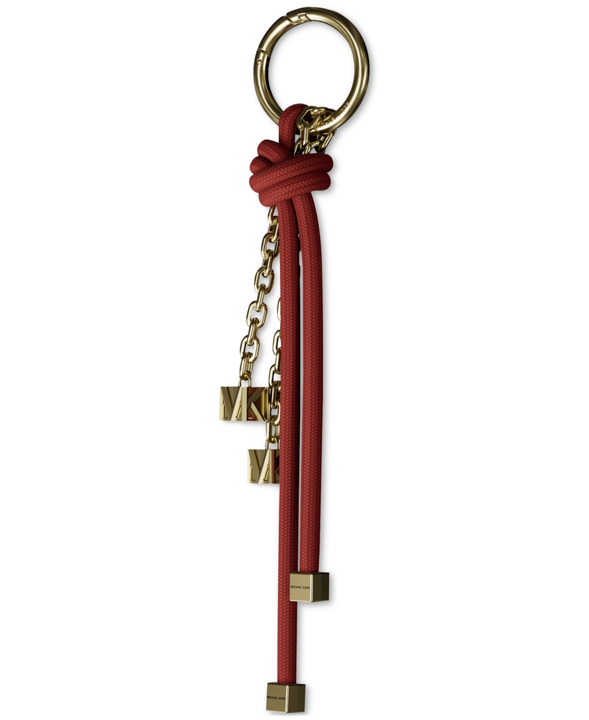 Michael Michael Kors Cord Bag Charm - Crimson
