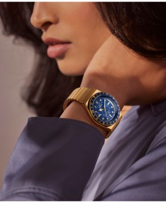 Women's Analog Gold-Tone Stainless Steel Watch, 36mm